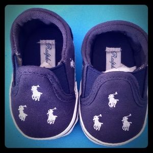 Dark Blue Polo Ralph Lauren Shoes